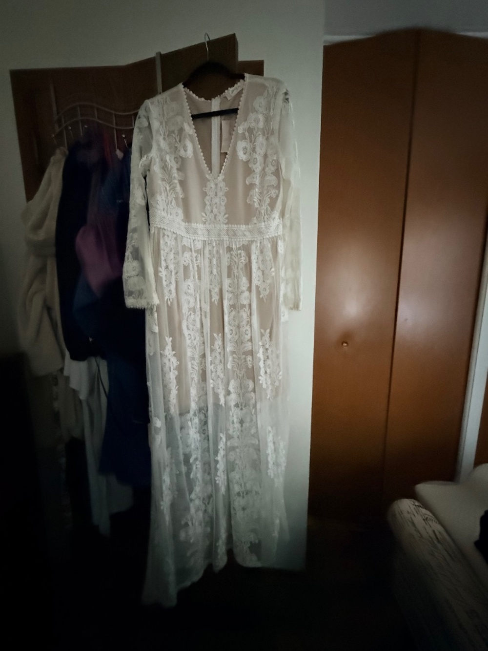 White Lacy Dress